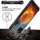 DJSOK Compatible with iPhone 12/12P CaseDesign Pattern Back Bumper Anti Scratch Reinforced Corners Soft TPU Caver,Cases for Men Women-Basketball Legend YKL0A024