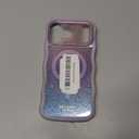 kate spade new york iPhone 17 Pro Case - Compatible with MagSafe - Designer Phone Case - Opal Glitter