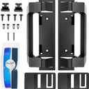 2025 Upgraded 3316882900 RV Refrigerator Door Handle Holder Compatible with Dometic 3316882.900 S,Std Dr Handle Combo-6/8 Amii DM2672, DM2682, DM2872, DM2882(2 Pack)