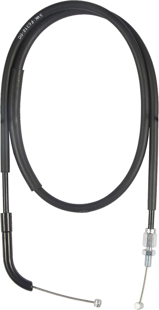 MOTOMASTER Motorcycle Throttle Cable B (Close) Compatible with Yamaha XT 660 R/X/XT 660 Z/ZA Tenere ABS/ 5VK-F6312-00