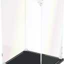 Clear Acrylic Display Case, Self-Assemble Showcase for Collectibles, Action Figures, Dolls- Alternative Glass Box for Commemorative Gifts (6x6x10 inch, 15x15x25 cm)