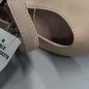 T Girls Casual Flat Shoes, Beige, Size 9