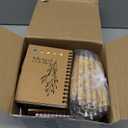 30 Set Social Worker Gifts Bulk Employee Coworkers Staff Appreciation Gifts Inspirational Notebooks with Thank You Pens for Volunteer Administrative Professional Women Men (Boho Froal)