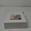 Lullaby 60pcs Green Plastic Plates with Gold Rim, Includes 30pcs Dinner Plate 10'' and 30pcs Clear Dessert Plate 7.5'', Green Disposable Plastic Plates for Parties, Birthdays and Wedding