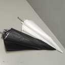 Photography Umbrella Lighting Kit,33" Translucent White Soft Umbrella & Silver Reflector Diffuser Umbrella for Studio/Outdoor Photo and Video Lighting Accessories (1x 33 White + 1x 33 Black)