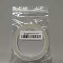 GLAMFIELDS 1/4" 60Yd Floral Tapes,Clear Floral Tape,White Floral Tape for Bouquet Stem Wrap, Waterproof Florist Tape for Flower Arrangements Supplies Craft Corsages Wedding 60 Yd/Roll