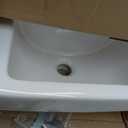 Small Wall Mount Bathroom Sink 14"x12" White