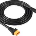 GINTOOYUN DC 8mm to XT60 Power Cable, 5Ft DC7909 7.9mm x 5.5mm Male to XT-60 Male Adapter Cord for for Solar Panels Portable Power Station 14AWG 1.5m