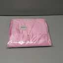 Newrara Adult Shiny Graduation Cap and Gown Tassel Set for High School & Bachelor (Pink)