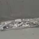 HOUSE DAY Legging Organizer for Closet, Metal Yoga Pants Hanger 2 Pack w/10 Clips Holds 20 Leggings, Space Saving Hanger Closet Organizers and Storage, Clips Hanger for Pants, Skirts, Hats, White