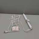 T3 SinglePass Curl X Extra-Long Barrel 1", 1.25", 1.5" Curling Iron with 9 Heat Settings and Ceramic Barrel for Fast Styling and Lasting Results on All Hair Types (White/Rose Gold)