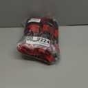 Pajama Pants for Boys Girls, Thick Flannel Kids Plaid Pajamas Lounge Pj Bottoms with Drawstring Pockets for Sleepwear Black and Red Buffalo Plaid, 14-16 Years