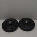 8"x 1.8" Electric Wheelchair Front Casters - 8 Inch Honeycomb Solid Tire Wheel Assembly - Suitable for Electric & Manual Wheelchair Replacement (One Pair)