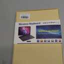 COO Touch Keyboard Case for iPad 10.2" 9th 8th 7th Generation, Multi-Touch & 10 Color Backlit Keys, 360 Rotatable & Pencil Holder, for iPad Air 3rd Gen 10.5" 2019, iPad Pro 10.5" 2017 - Rose Gold