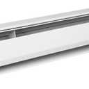 KING 3K2407BW K Series Baseboard Heater, 3' / 750-563W / 240-208V, Bright White