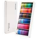 60 Rolls Washi Tape Sets 8mm Wide 10ft Long Basic Solid Color Rainbow Colored Decorative Thin Masking Tapes for Arts, Children Gifts, Bullet Journals, Wrapping Planner, Calendar, Scrapbooking DIY