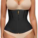 FeelinGirl Waist Trainer for Women Waist Cincher Corset Shapewear Tummy Control Body Shaper Sport Workout Girdle