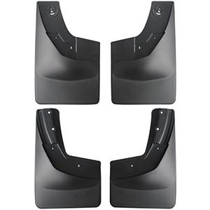  Amooca 2014-2018 Chevy Silverado 1500 and 2015-2018 2500 3500 Custom fit No Drill Mud Flaps Mud Guards Flare Splash Guards Kits Molded 4 Piece Set NOT for GMC Sierra : Automotive