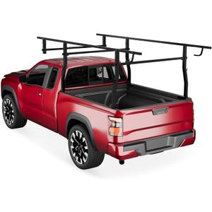 1000 LBS Ladder Rack for Truck, 49"-64" Adjustable Truck Bed Width, Contractor Ladder Pickup Lumber Utility Kayak Full Size Rack, 49"-64" Adjustable Width