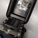 HUANLANG Lock Box for Keys with Code, Waterproof Key Boxs Wall Mount 12-Digit Keypad Locks Box for House Key, Realtors, Garage Spare Keys (Black)