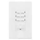 ENERLITES 4-Hour No Neutral Wire Countdown Timer Switch, 5-10-30-60 Min, 2-4 Hour, For Bathroom Fans, Heaters, Lights, LED Indicator, 120VAC 800W, UL Listed, HET06-J-W, White