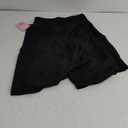 POSHDIVAH Maternity Shorts for Women Over Belly Biker Workout Yoga Active Summer Pregnancy Running Short Leggings 5" M