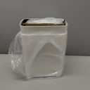 2 Pack 2.7 Gal Bathroom Trash Can with Lid, Automatic Trash Can Small Smart Garbage Can Touchless, Slim Motion Sensor Waterproof Plastic Trash Bins for Bedroom Office Kitchen Toilet (White)