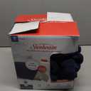 Sunbeam Electric Throw Royal Mink Sherpa Heated Blanket, 4 Heat Settings, 4-Hour Auto Shut-Off, Fast Heating, Luxurious and Ultra Comfy, Night Fog Color, 50" x 60"