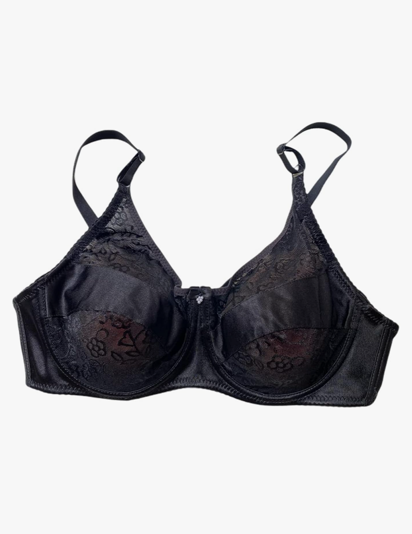 Silicone Breast Form Pocket Bra for Crossdressers Mastectomy, Size 38