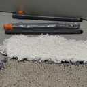 Mops for Floor Cleaning with 3 Different Washable Pads and Extendable 55 Long Handle, Multifunction Dust Mop for Hardwood,Marble,Tile Floor Mopping,Orange