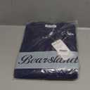 Bearsland Women's Short Sleeve Maternity Nursing Dress Casual Mini T-Shirt Dresses with Pockets (Blue)