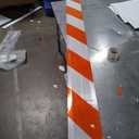 8 ft Board, Diamond Grade Striped Sheeting