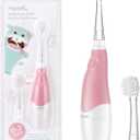 Papablic BabyHandy 2-Stage Sonic Electric Toothbrush for Babies and Toddlers Ages 0-3 Years, Pink