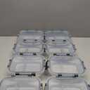 M MCIRCO 10-Pack,30 Oz Glass Meal Prep Containers 2 Compartments Airtight Lunch Bento Boxes with Lids, Glass Food Storage Containers, Microwave, Oven, Freezer, Dishwasher