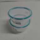 Snapware Total Solution 3-Cup Plastic Food Storage Container with Lid, 3-Cup Rectangular Meal Prep Container, Non-Toxic, BPA-Free Lid with 4 Locking Tabs, Microwave, Dishwasher, and Freezer Safe, 2PCS