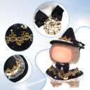 17cm Doll Clothes for labubu Dolls- Costume Outfit for 17cm Dolls Witch Clothes (Magic Witch)No Doll