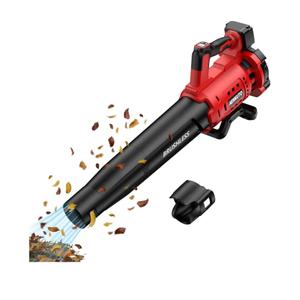 Cordless Leaf Blower for Milwaukee 18V Battery, 480 CFM / 130 MPH Brushless Dust Blower, 6-Speed Control with Digital Display, Handheld Electric Blower for Rain Snow Removal, Lawn, Yard (No Battery)