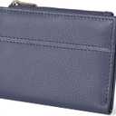 Wallet For Women Full Grain Leather - Small RFID Coin Purse Credit Card & ID Holder for Ladies,Bifold Wallets for Teenager (Nappa Blue)
