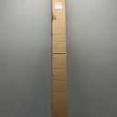 Persilux Free-Stop Cordless 100% Blackout Roller Window Shades for Home, Natural Woven Fabric UV Protection Privacy Roller Shades for Windows Blinds for Sliding Glass Doors, Bedroom, Cream 47"W x 72"H