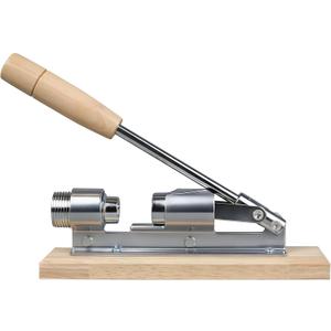 Nutcracker Heavy Duty Nut Cracker Tool for Pecans Walnuts Chestnuts  Manual Nut Crackers for All Nuts with Wooden Base, Nutcracker for Nuts Kitchen Tool by JARGUUO