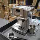 SUMSATY Espresso Machine 20 Bar, Stainless Steel Espresso Maker Professiona Coffee Maker with Power Steam & LED Display for Home Barista, Americano, Latte, Cappuccino Maker, 1.8L Water Tank