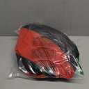 Yosoo Inflatable Couch Air Mattress Sofa Flocking Air Sofa, Round Inflatable Chair Lazy Sofa Couch Bean Bag for Living Room Bedroom Reading Room Office Balcony Travel, 30.7 x 29.5in (Red)