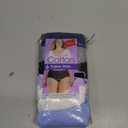 Hanes women's Hi-Cut Panties Pack, Lightweight Cotton Hi-Cuts, 6-Pack, Size 10