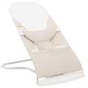 ComfyBumpy Ergonomic Baby Bouncer Seat - Safe, Portable Bouncing Chair with Adjustable Height Positions - Infant Bouncy Seat Perfect for Newborn Babies (Oatmeal)