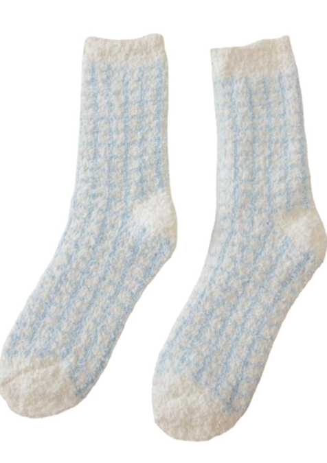 Fuzzy Socks Fleece Fluffy Cabin Plush Warm Sleep Soft Cozy Winter Adult Socks