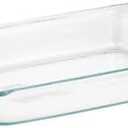 Pyrex Easy Grab 3-Quart Oblong Glass Bakeware Dish, Clear, Medium (1085782)