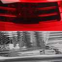 Huray Left Outer Tail Light for Toyota Highlander 2017-2019 Driver Side LED Taillight Lamp Assembly Replacement for TO2804132 815600E161