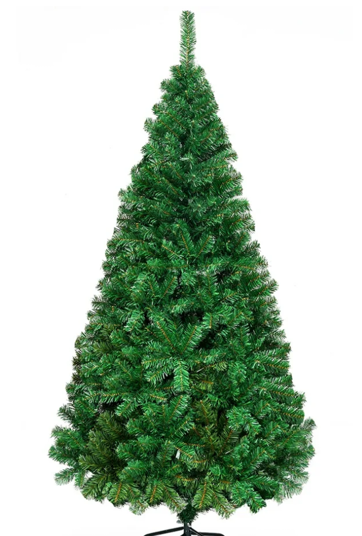 5 ft. Green PVC Hinged Xmas Pine Artificial Christmas Tree