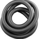 1.5"  Universal Grey Plastic Vacuum Hose Spiral Corrugated  Inner Dia