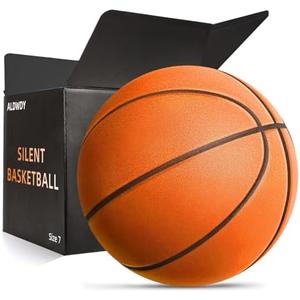 Amazon.com : ALDWDY Silent Basketball Size 7 (29.5")  Grooved Airless Indoor Basketball for Quiet Dribbling and Indoor Training, Pro PU Foam Ball  Real Feel Higher Bounce Quieter : Sports & Outdoors